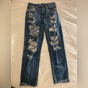 AE distressed jean